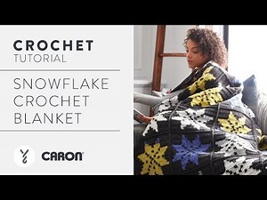 Crochet the Snowflake Crochet Blanket