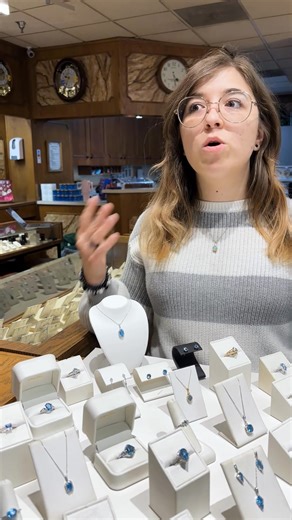 November babies, this one’s for you. 🩵 Ariella introduces us to November’s birthstone: Blue Topaz! Watch until the end to know how this gem can add to your natural beauty? Also, do you already know which gem we'll talk about in December? Guess in the comments! 👇 #FrederickFisherJewelers #BlueTopaz #NovemberBirthstone #FamilyJeweler #JewelryThatLasts | Frederick Fisher Jewelers