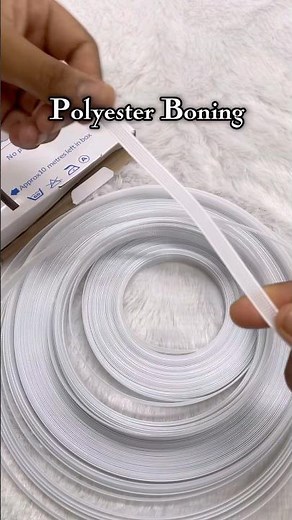 Must-Have Tailoring Accessory! Polyester Boning for Bridal & Designer Outfits – Order Now