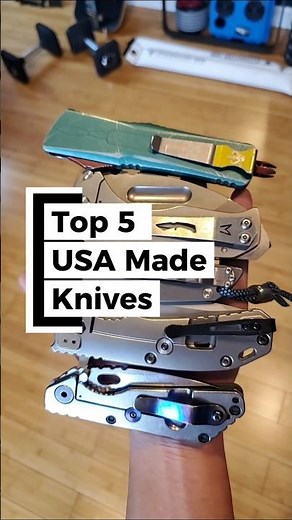 Top 5 USA Made Knives In My Collection 🇺🇸🔪