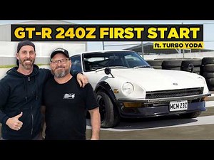 GT-R Engine First Start in 240Z [Featuring Turbo Yoda]