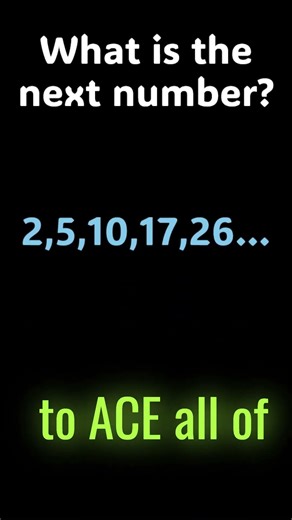 Find the next number to the sequence. #maths #mathematics #math #shorts
