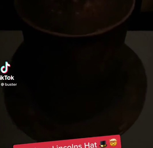 That Abe Lincoln drip