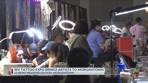 Tattoo Expo brings artists from all over to Morgantown