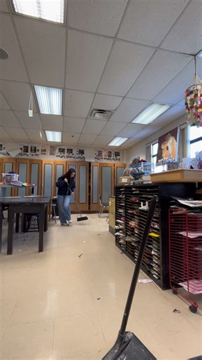 Procrastination Tips: Cleaning an Art Classroom