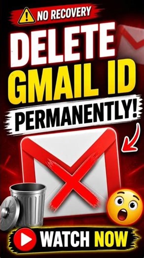Delete Gmail Account Fast! ⚡