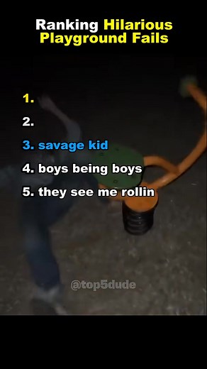 Ranking Hilarious Playground Fails_NA | Jodie Skinner