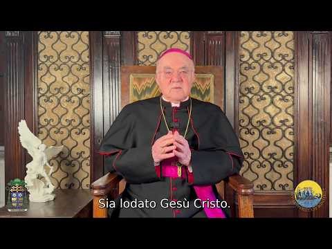 Arcivescovo Carlo Maria Viganò: (Prevost) "DOVREBBE DARSI UNA REGOLATA"