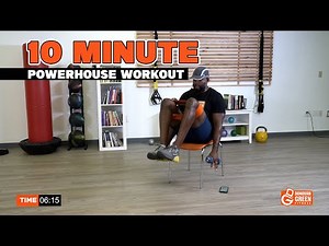 10-Minute Full Body Chair Workout To Get In Shape