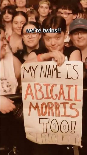 Abigail Morris meets Abigail Morris ❤️‍🔥