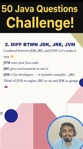 Java Challenge Ep 2 | JDK, JVM, #JR& ? #shorts @Apna_Campus #ajaysir