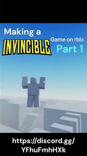 Making an invincible game on Roblox part 1 #roblox #gaming #invincible #superhero #games