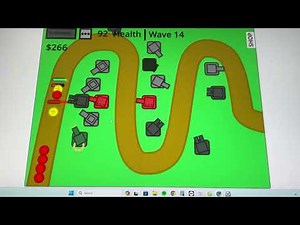 I play Heavy Tower Defense on Scratch