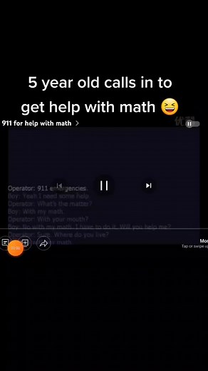 Funny 911 Call: Kid Tries to Solve Math Problem