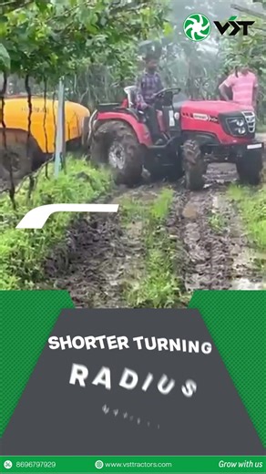 ✨VST 929 DI EGT - The Perfect Partner for Grapes & Pomegranate farming.