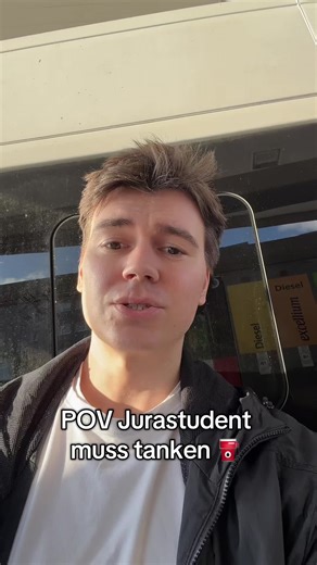 Lebensrealitäten eines Jurastudenten: Tankpause