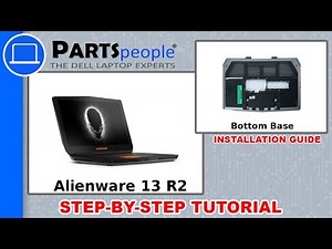 Dell Alienware 13 R2 (P56G002) Bottom Base How-To Video Tutorial