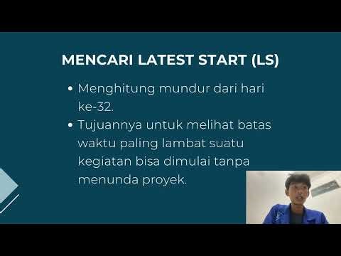 Tugas Riset Operasional 2 - Analisis Penjadwalan Proyek Metode CPM | Cecep Firdaus (TI24 A)