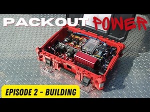 More Fun with DIY Milwaukee PACKOUT Portable Power Inverter Project / Packout Power Ep. 2 - Building