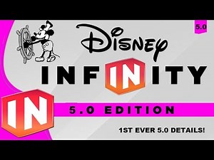 First Ever Disney Infinity 5.0 Concept Revealed - Steamboat Willie 2D Levels, Figures