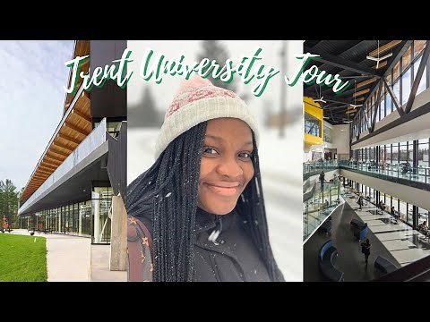 My Uni Tour! TRENT UNIVERSITY PETERBOROUGH Campus Tour🇨🇦 | Study in Canada 2024