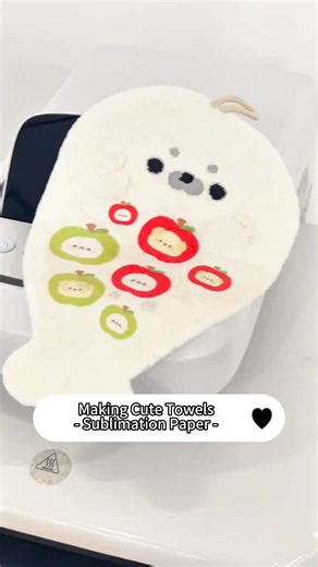 Sublimation Paper Factory on Instagram: "Making Cute Towels | Sublimation Paper | Sublimation Printing | Heat Press | DIY Towels | A-SUB® Paper Transform ordinary towels into adorable, personalized gifts with sublimation paper! In today’s video, I’ll walk you step-by-step through the process of making cute custom towels using high-quality sublimation prints. From choosing the right polyester-blend towel to preparing your artwork, printing with vivid colors, and pressing at the perfect temperatur