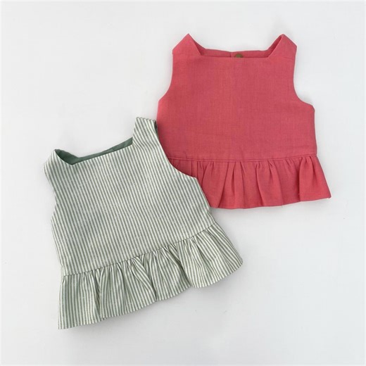 Baby Top PDF Sewing Pattern for Girls, Beginner Friendly Toddler & Girl Top, Easy PDF Sewing Pattern for Kids Clothes - Etsy Australia