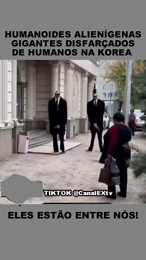 Humanoides Alienígenas Escondidos na Coreia do Sul