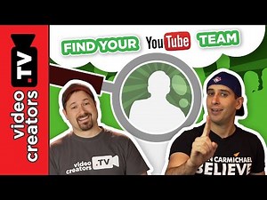 How To Find and Hire your YouTube Team