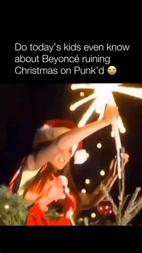 Mr Nemo on Instagram: "When she checks her nails 😭 Beyoncé on Punk’d is one of those rare moments where the composed superstar veneer cracks just enough to show how real the situation felt. Believing she’d caused serious damage after a chaotic mishap with a Christmas tree, Beyoncé spirals into genuine panic—apologising repeatedly, offering to pay for everything, and looking visibly shaken as the ornaments crash and the tree collapses. What makes the scene iconic isn’t the prank itself, but how 