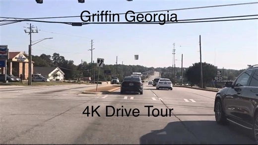 Griffin Georgia 4K Drive Tour #travel #traveltiktok #tour #georgia #viral