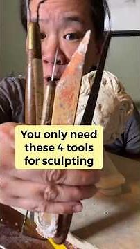 The Only 4 Sculpting Tools I Need for Clay Sculpture