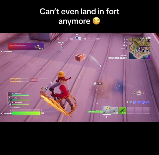 Fortnite: Learning to Land Again in Three Chapters