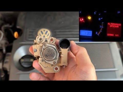 Replacing the voltage regulator WITHOUT REMOVING THE ALTERNATOR - ValeO - VW Polo Gol Fox Golf Audi