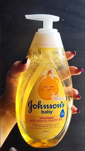 Johnsons baby Shampoo🎀🫧#shortsvideo #gohnsonsbabyshampoo #glammanidipa