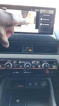 2026 Honda Passport Trailsport, playing movies through infotainment system.