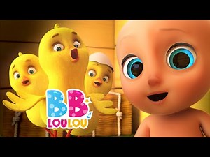 Une poule sur un mur 🐔 | Chanson bébé 🍞 BB LouLou