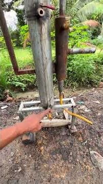 Plastic waste processing equipment into alternative fuel #trending #lifestyle