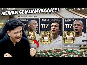 MAKKKK ABISIN UANG THR GACHA R9, GINOLA & ROBERTO CARLOS! AKU MAU SEMUAANYAA!!! - EA FC MOBILE 26