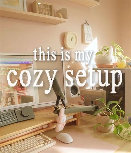 if I could compress my setup into one thing.. it would be this 🤭🤍 @ASUS #cozy #setup #fyp #gaming #tech