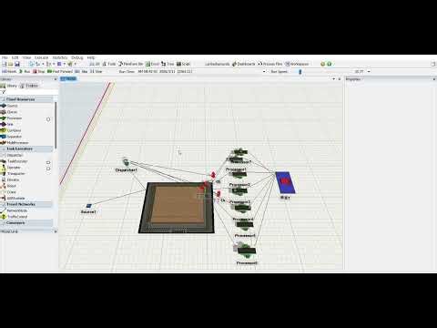 FlexSim 2026 Tutorial 1 Task Logic Tools Tutorial 41223158 fsm 2026 03 18 17 17 17