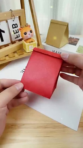 Cómo hacer una bolsa de origami fácil