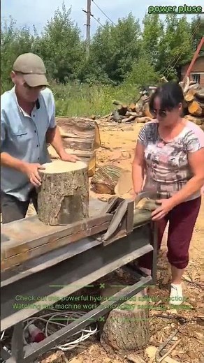 Fendage du Bois : Utilisation d'une Fendeuse Hydraulique Robuste