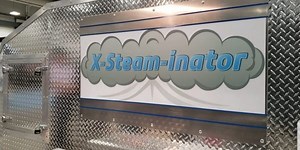 X-Steam-inator uses electricity to cook the competition