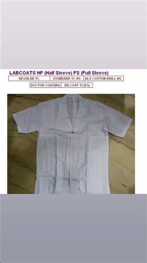 Lab coat. Hepton Scientific