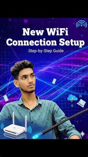 নতুন WiFi Line Setup | Router Setup & IP Create