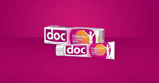 doc® Ibuprofen Schmerzgel: Tiefenwirksam und schnell