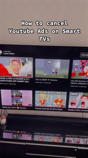 How to Cancel YouTube Ads on Smart TVs