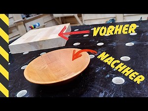 DIY · Holzschale einfach selbst bauen · Mit Kappsäge und TKS 🤩