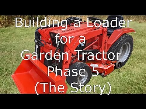 Building a Loader for a Garden Tractor - Phase 5: Hydraulics (The Story)
